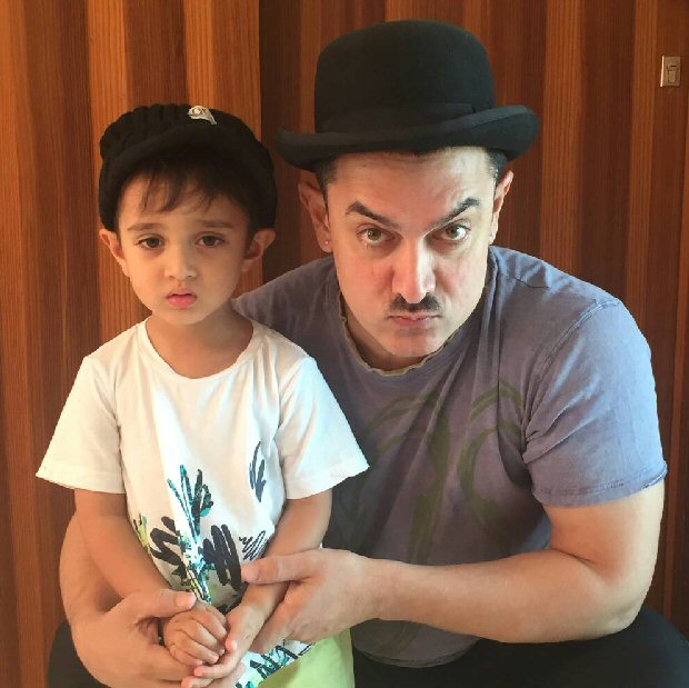 Aamir Khan and Kiran Rao share a cute moment