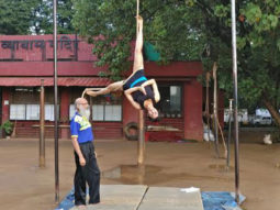WOW! Adah Sharma displays her exceptional ‘Malkhamb’ skills