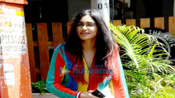 Adah Sharma snapped at Out Of The Blue in Bandra
