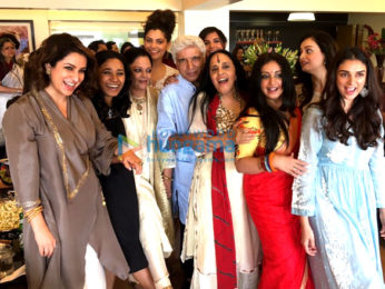 Aditi Rao Hydari snapped post Eid celebrations at Shabana Azmi's house