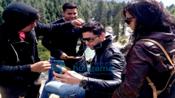 On The Set Of Movie Aiyaary