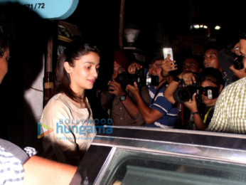 Alia Bhatt snapped post salon session at B'Blunt