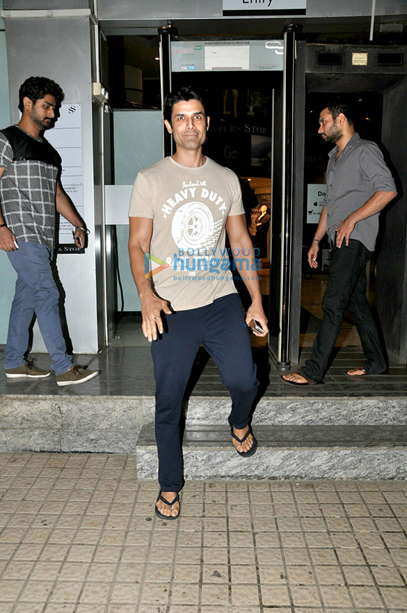 amit gaur snapped post watching hindi medium at pvr juhu 3