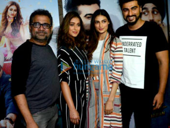 Arjun Kapoor celebrates his birthday with media at 'Mubarakan' event