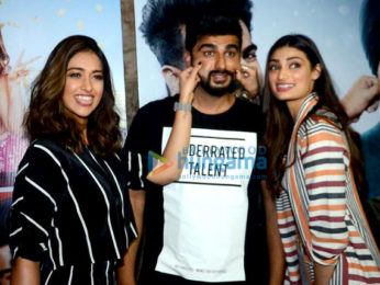 Arjun Kapoor celebrates his birthday with media at 'Mubarakan' event