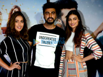 Arjun Kapoor celebrates his birthday with media at 'Mubarakan' event