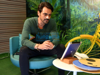 Arjun Rampal launches the Daddy song at the Facebook Office