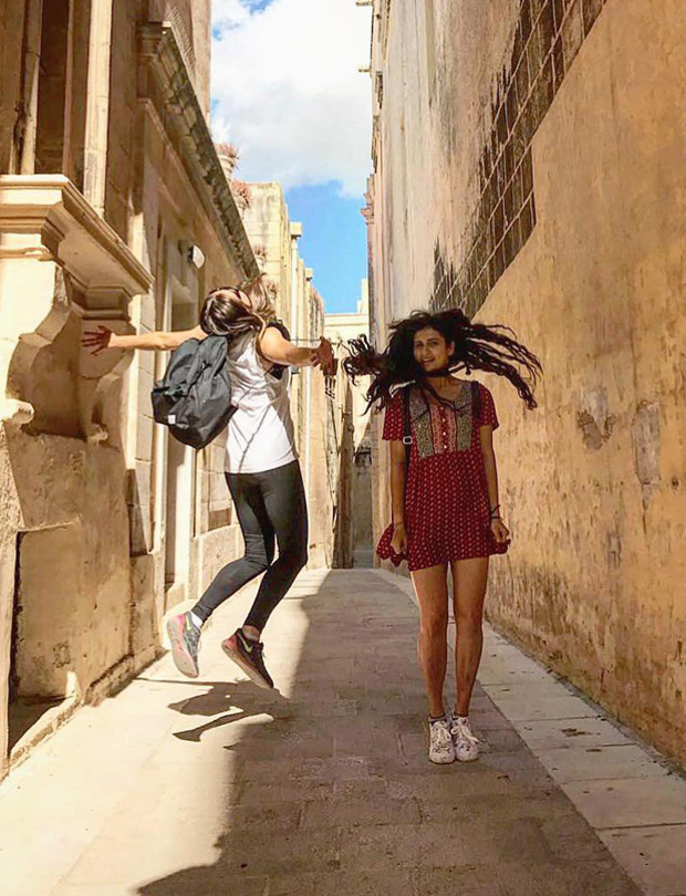 Behind the Scenes Fatima Sana Shaikh is living the Malta life while filming Thugs of Hindostan-2