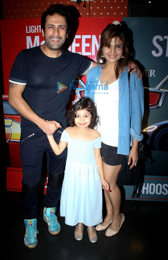 celebs along with their kids grace the special screening of cars 3 2