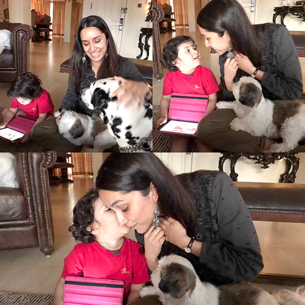 Check out Shraddha Kapoor spends her Sunday with Mohit Suri's daughter and dogs and it's adorable