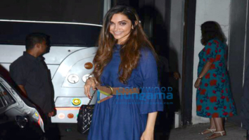 Deepika Padukone snapped post ad shoot in Mumbai