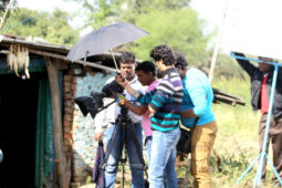 On The Sets Of The Movie Duniya Khatam Ho Rahi Hai