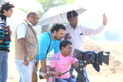 On The Sets Of The Movie Duniya Khatam Ho Rahi Hai
