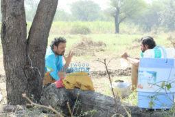 On The Sets Of The Movie Duniya Khatam Ho Rahi Hai