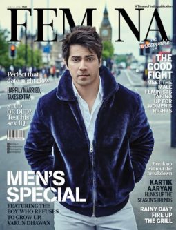 Varun Dhawan On The Cover Of Femina