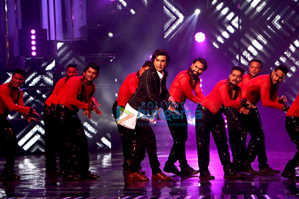 film promotions of jagga jasoos and mubarakan on the sets of nach baliye9