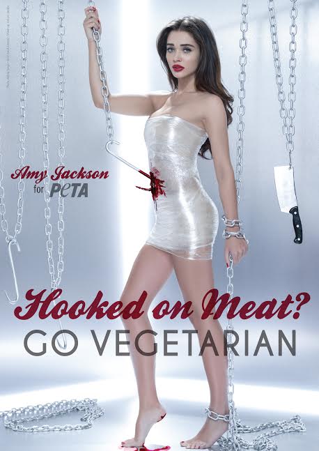 HOT! The sexy Amy Jackson stars in a pro-vegetarian ad for PETA
