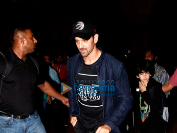 Hrithik Roshan snapped taking his kids on holiday to London