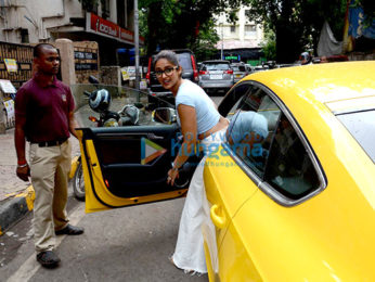 Ileana D’Cruz snapped post a meeting in Mumbai