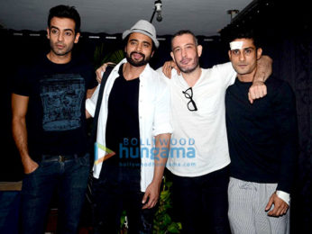 Jackky Bhagnani, Prateik Babbar and Gauahar Khan snapped post theatre play 'Riddles'