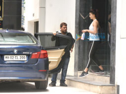 Jacqueline Fernandez snapped post her gym session in Bandra
