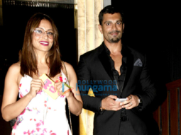 Karan Singh Grover and Bipasha Basu snapped post dinner at Arth Lounge