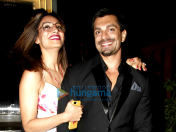Karan Singh Grover and Bipasha snapped post dinner at Arth Lounge