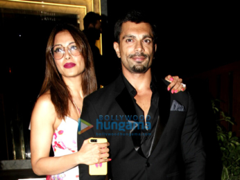Karan Singh Grover and Bipasha snapped post dinner at Arth Lounge