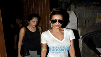 Malaika Arora Khan snapped post a meeting in Bandra