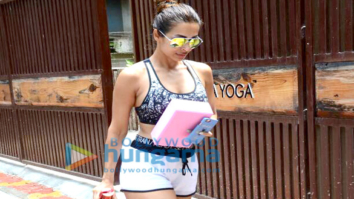 Malaika Arora snapped post her yoga session