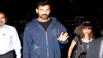 Malaika Arora, John Abraham and Twinkle Khanna snapped at the airport