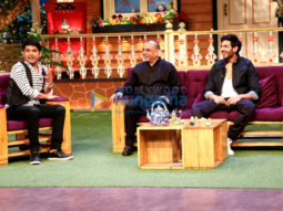 Paresh Rawal and Kartik Aaryan promote their film ‘Guest Iin London’ in The Kapil Sharma Show