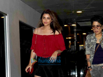 Parineeti Chopra snapped post dinner at Hakassan