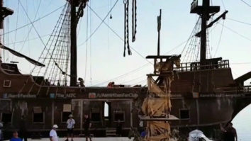 RED HOT! Here’s a LEAKED photograph from Aamir Khan’s Thugs Of Hindostan