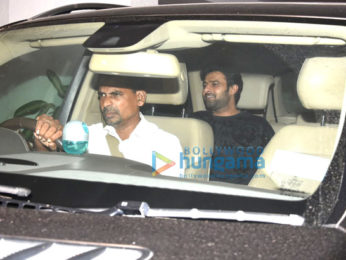 Ranbir Kapoor, Sidharth Malhotra, Alia Bhatt, Aditya Roy Kapur, Arjun Kapoor & Prabhas snapped post party at Karan Johar's house