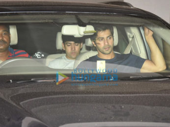 Ranbir Kapoor, Sidharth Malhotra, Alia Bhatt, Aditya Roy Kapur, Arjun Kapoor & Prabhas snapped post party at Karan Johar's house