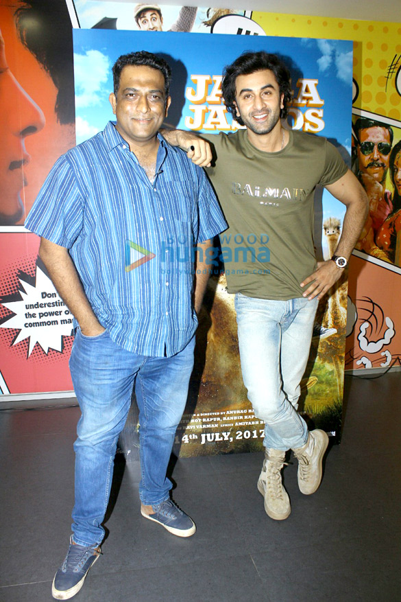 Ranbir Kapoor and Anurag Basu promote Jagga Jasoos