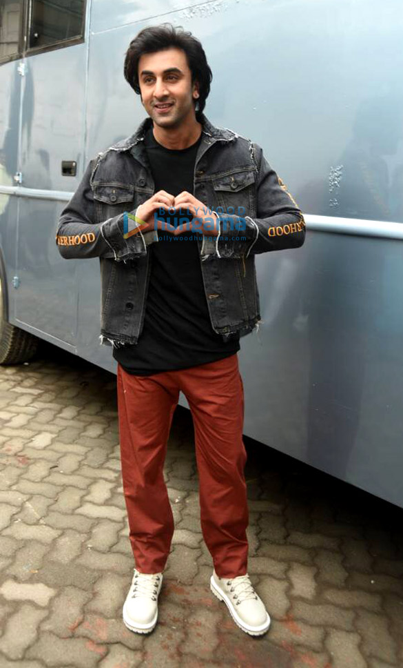 ranbir kapoor and katrina kaif snapped promoting their film jagga jasoos 3