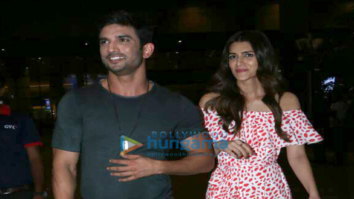 Ranbir Kapoor, Sushant Singh Rajput, Kriti Sanon and others snapped at the airport