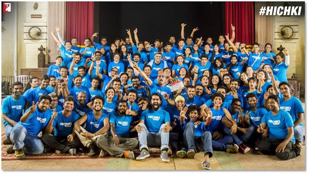 Rani Mukerji’s Hichki is wrapped up and they did it in style