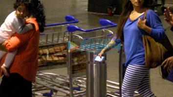 Rani Mukerji & Adira return from their holidays in Dubai