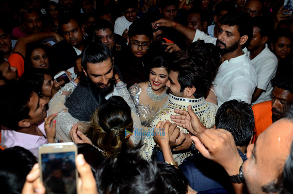 ranveer and jacqueline snapped at sangeet ceremony 10