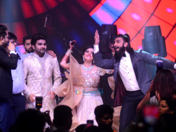 Ranveer Singh and Jacqueline Fernandez snapped at Vivek Kothari and Dimpal's sangeet ceremony