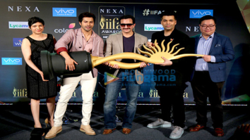 Saif Ali Khan, Karan Johar & Varun Dhawan at the press conference of ‘IIFA Awards 2017’