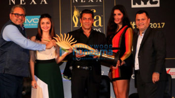 Salman Khan, Alia Bhatt and Katrina Kaif grace the press conference of the 18th IIFA Awards 2017