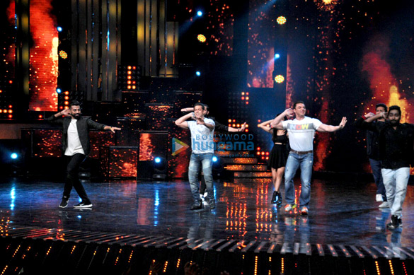 salman khan and sohail khan promote tubelight on the sets of nach baliye 7