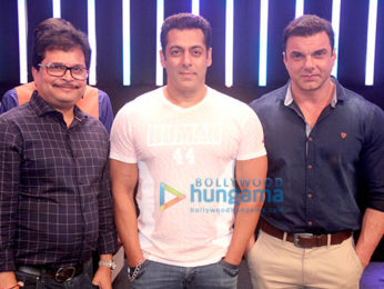 Salman Khan and Sohail Khan promote their film Tubelight on sets of the show Taarak Mehta Ka Ooltah Chashma