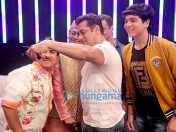 Salman Khan and Sohail Khan promote their film Tubelight on sets of the show Taarak Mehta Ka Ooltah Chashma