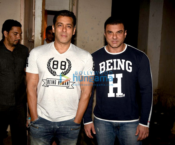 Salman Khan and Sohail Khan snapped at during their film Tubelight’s promotions Salman Khan and Sohail Khan snapped at during their film Tubelight’s promotions