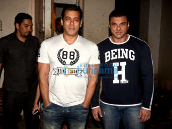 Salman Khan and Sohail Khan snapped at 'Tubelight' promotions
